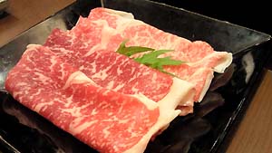 瑞穂牛ロース肉＆黒毛和牛ロース肉